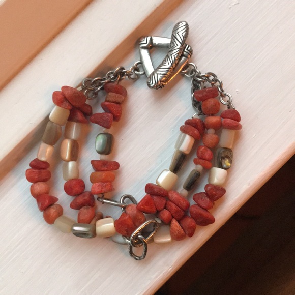 SILPADA Red Coral Bracelet - Picture 3 of 3